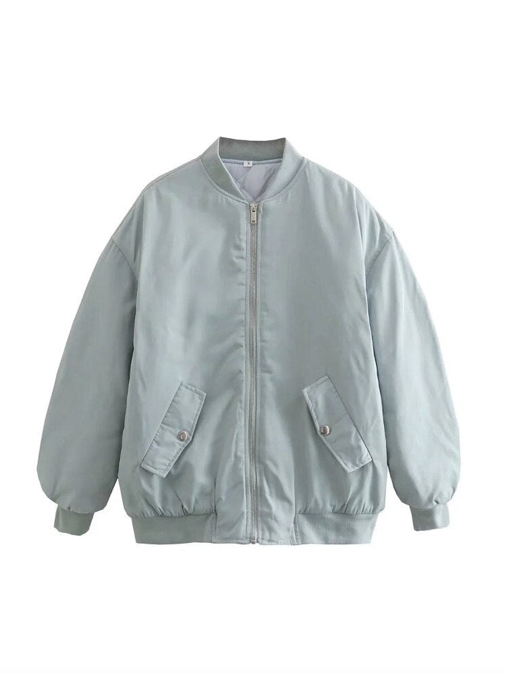 Stilla | Dame Oversized Bomberjakke