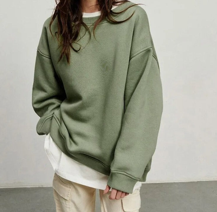 Stilla | Essentiel Størrelse Pullover Smart og Behagelig Til Kvinder