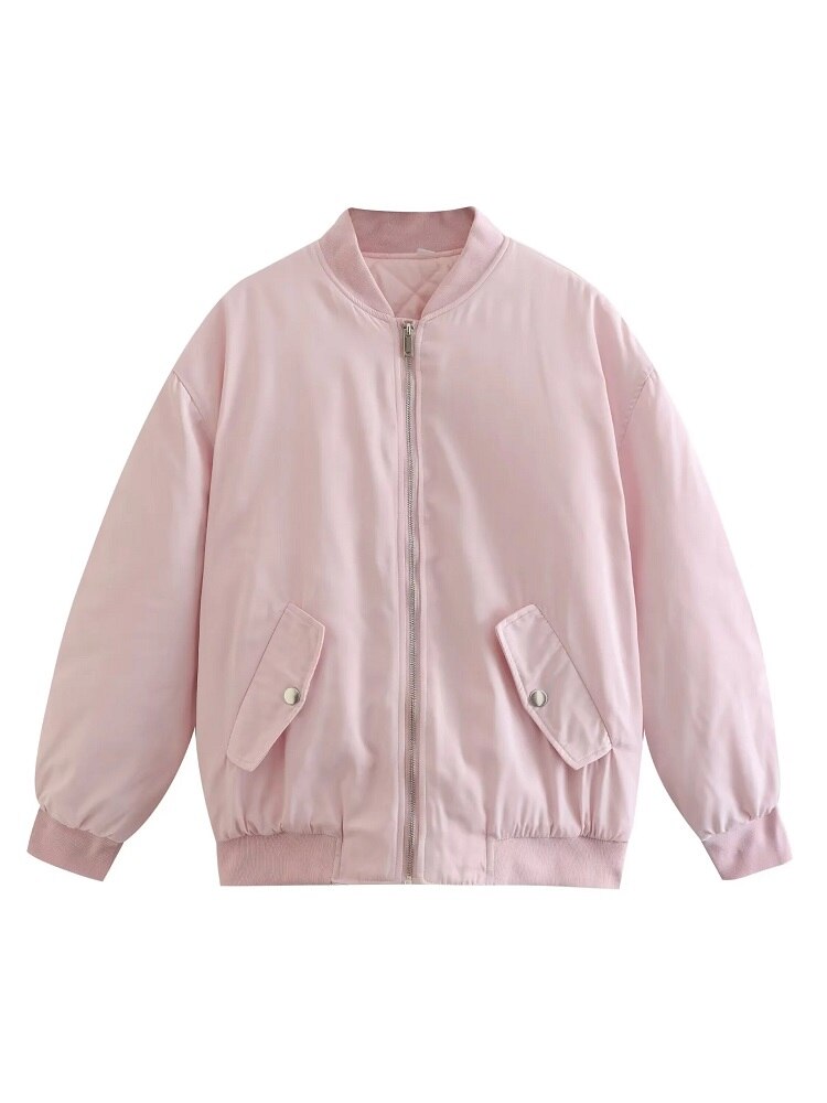 Stilla | Dame Oversized Bomberjakke