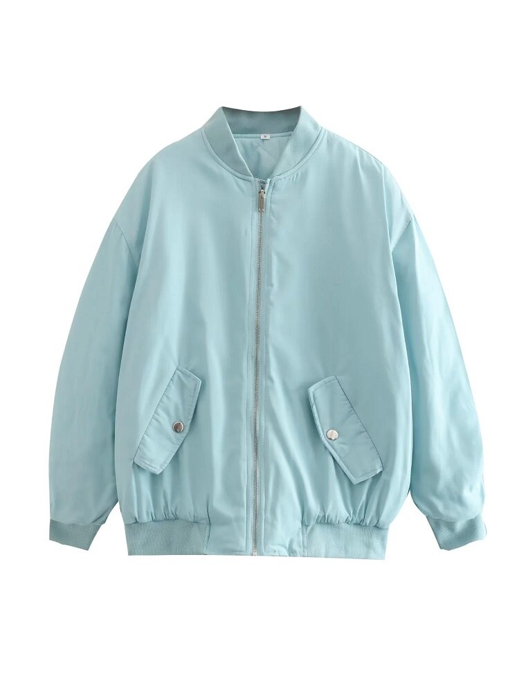 Stilla | Dame Oversized Bomberjakke