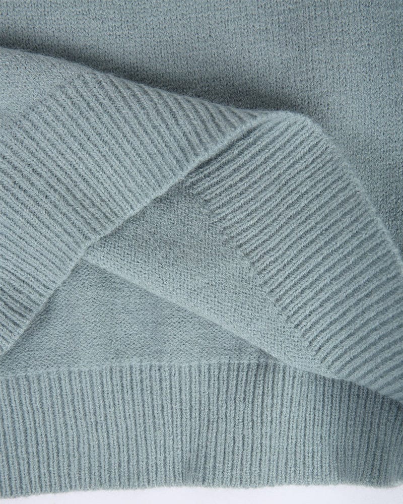 Stilla | Strikpullover Fair Isle-mønster Rund hals Lange ærmer Ribdetaljer