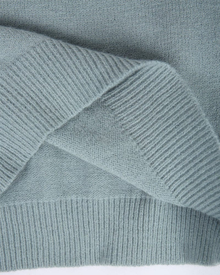 Stilla | Strikpullover Fair Isle-mønster Rund hals Lange ærmer Ribdetaljer