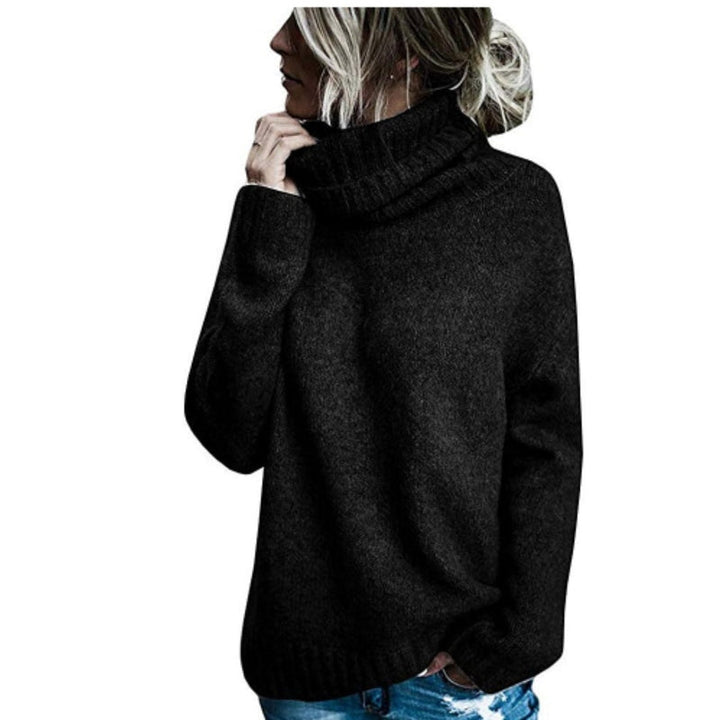 Stilla | Turtleneck striktrøje Tykk strik Løs pasform Blød og komfortabel