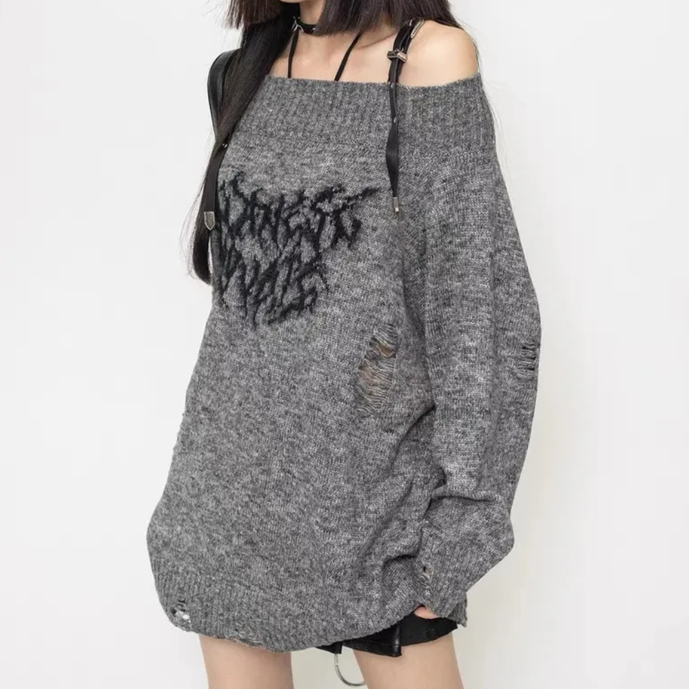 Stilla | Off-Shoulder Sweater til Kvinder