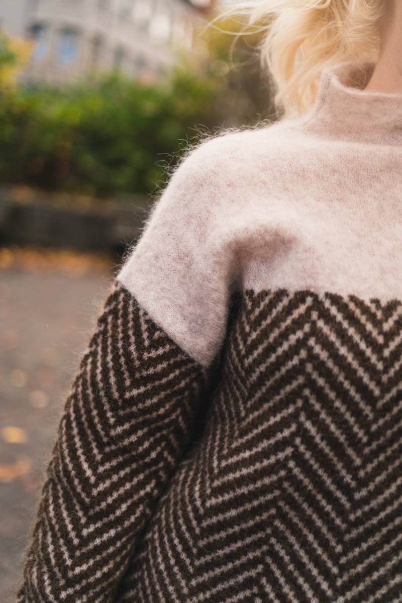 Stilla | Pullover med rullekrave af bomuld
