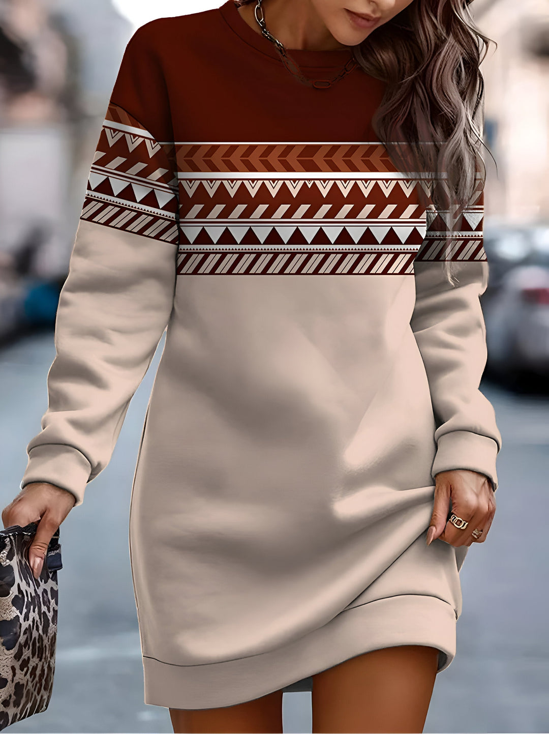 Stilla | Behagelig Og Stilfuld Oversized Sweatkjole