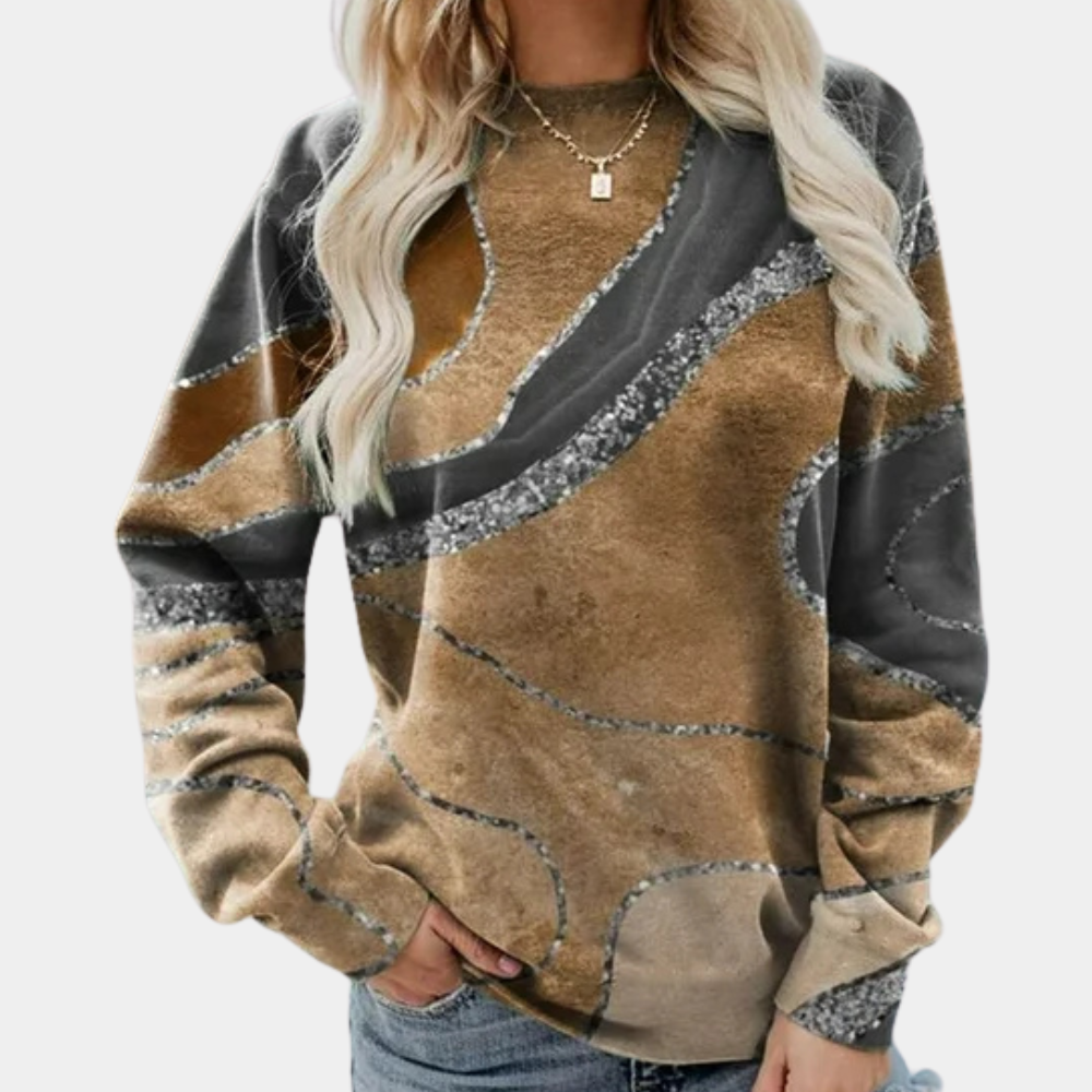 Stilla | Afslappet Løs Sweatshirt til Kvinder