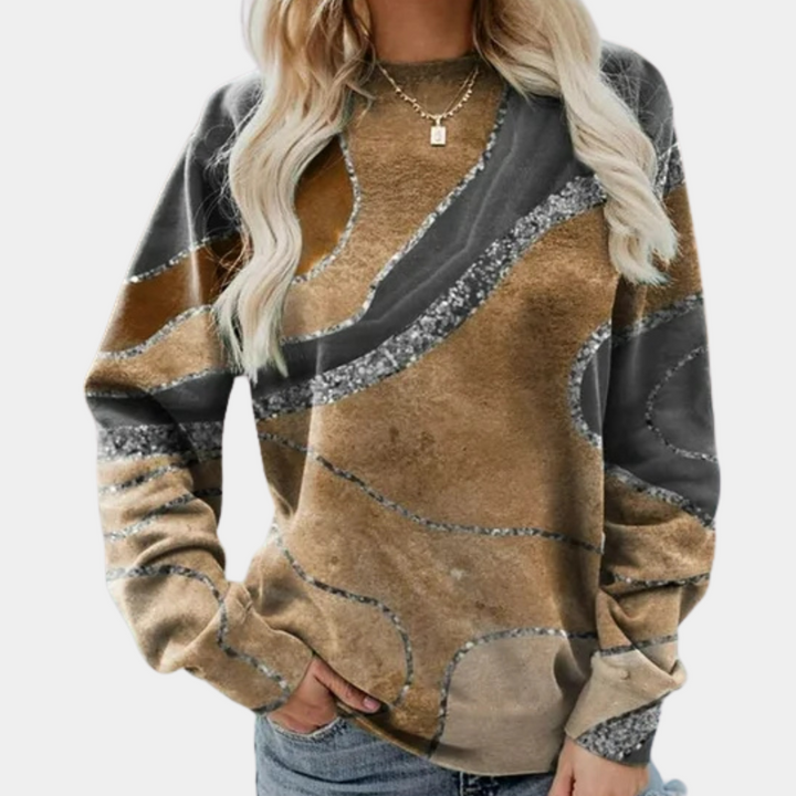 Stilla | Afslappet Løs Sweatshirt til Kvinder