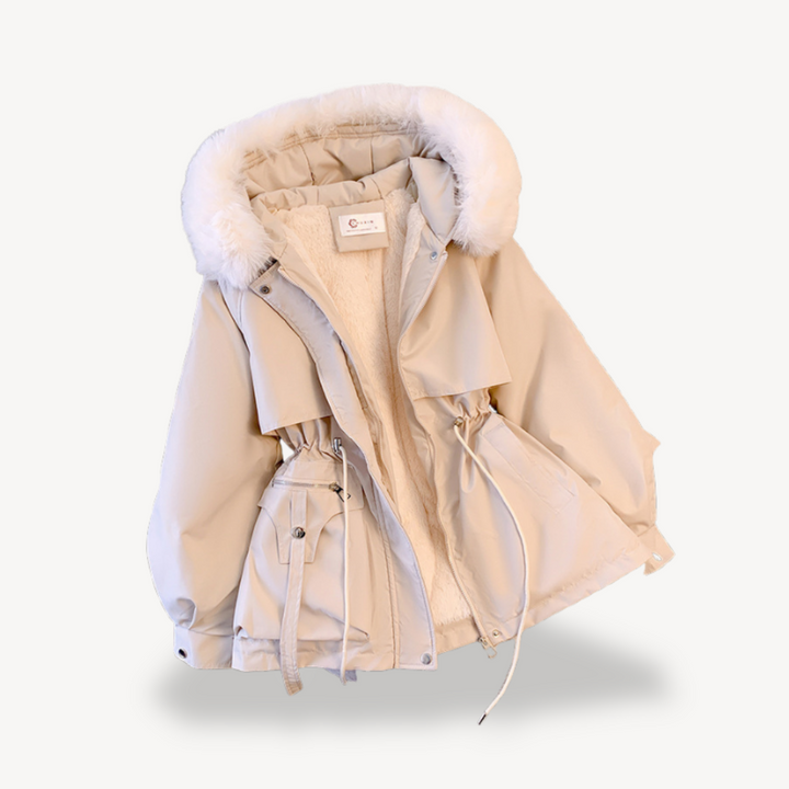 Stilla | Dame Kuns pels Fodret Parka Jakke