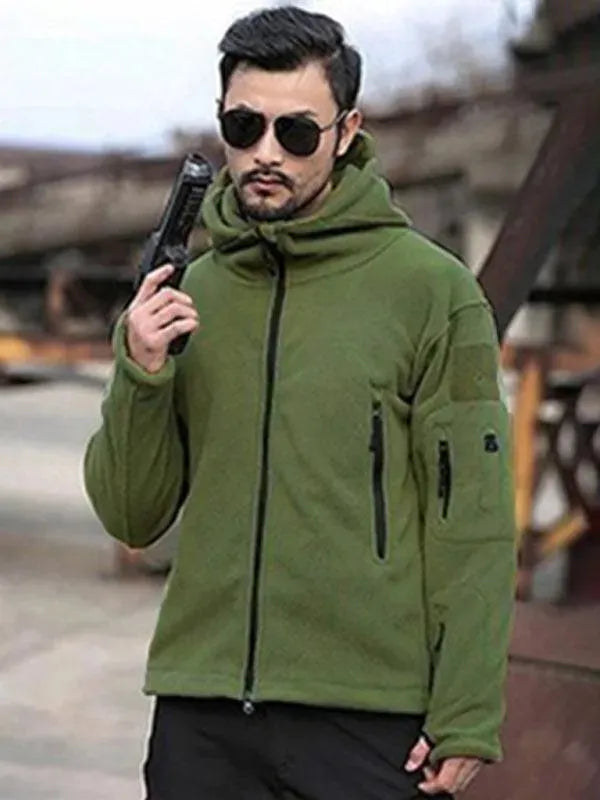 Stilla | Varme Fleece Herre Hoodie