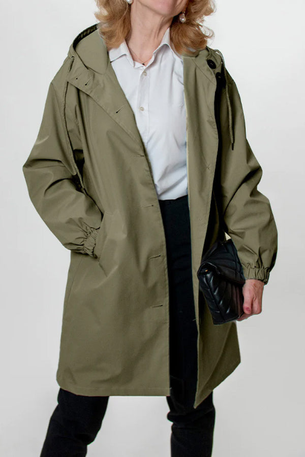 Stilla | Elegant og Funktionel Vandtæt Trenchcoat Til Damer