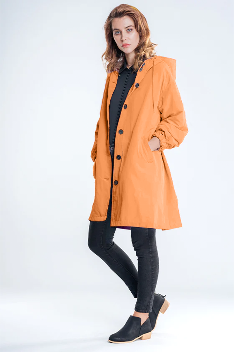 Stilla | Elegant og Funktionel Vandtæt Trenchcoat Til Damer