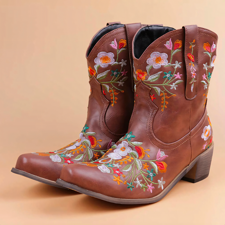 Stilla | Vandtætte Vintage Cowgirl Støvler