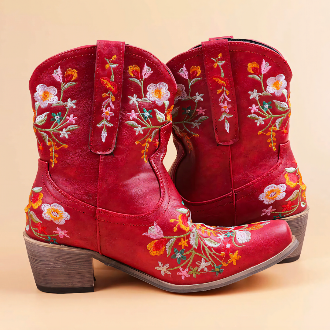 Stilla | Vandtætte Vintage Cowgirl Støvler