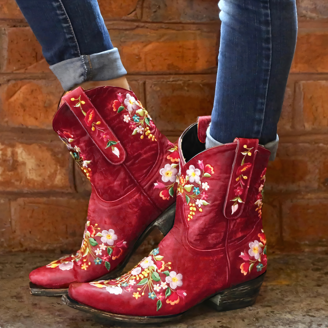 Stilla | Vandtætte Vintage Cowgirl Støvler
