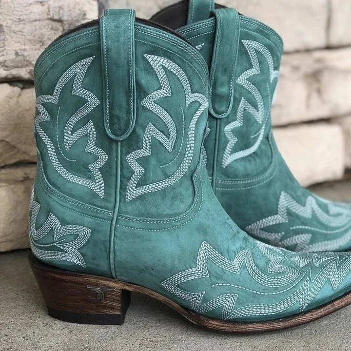 Stilla | Dame Western Cowboystøvler Brun