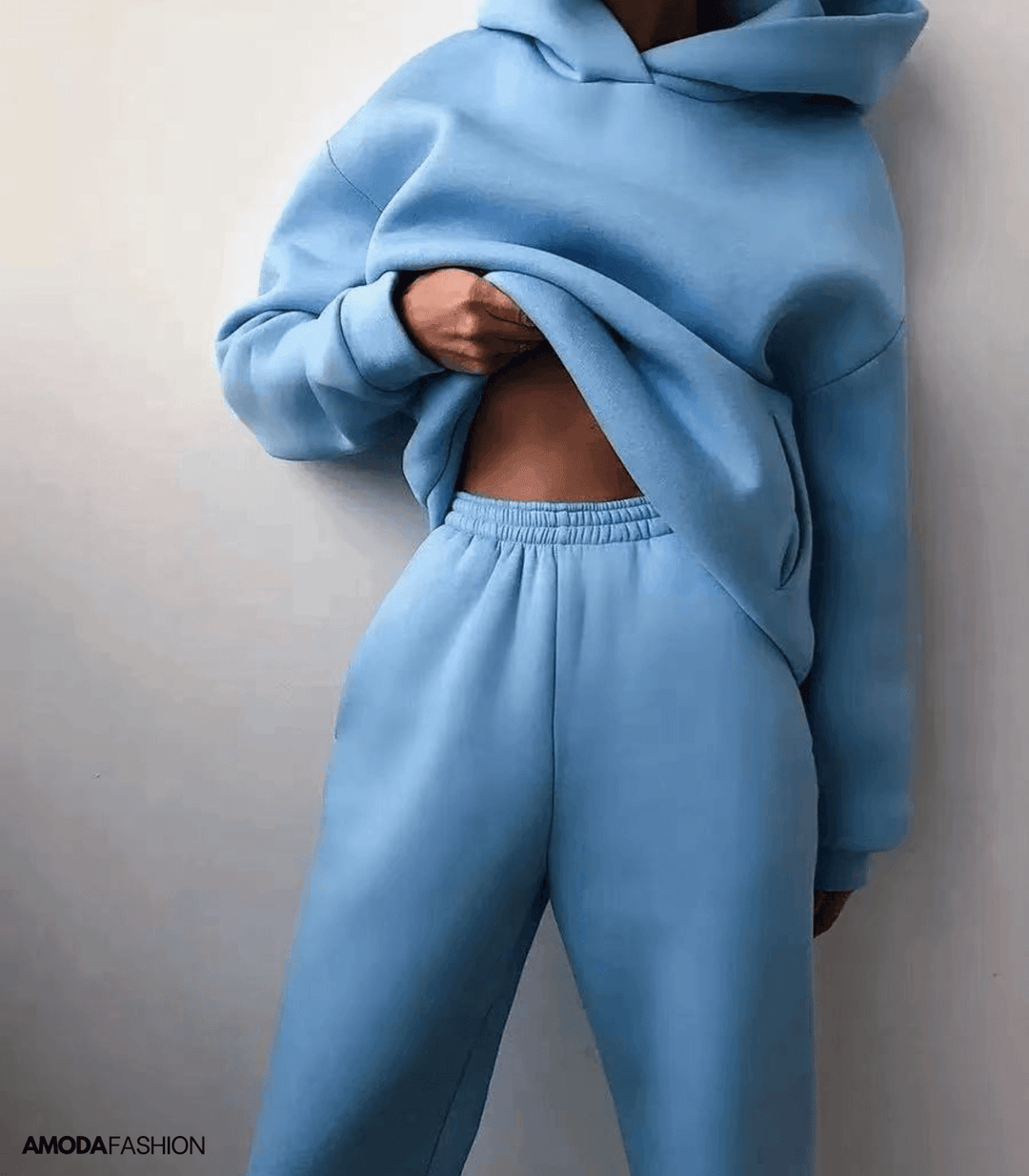 Stilla | Hoodie Sæt i Enkel Farve