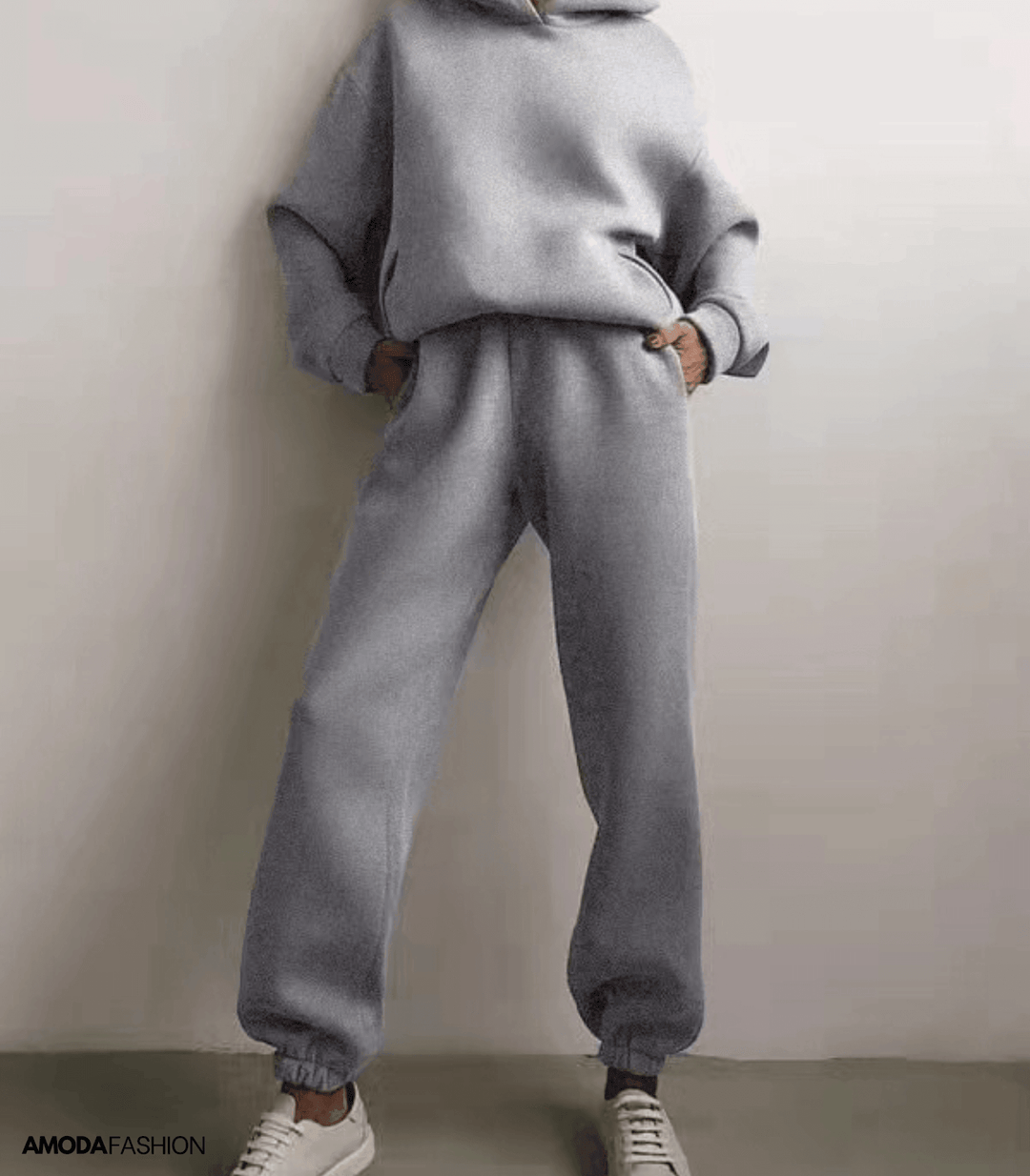 Stilla | Hoodie Sæt i Enkel Farve