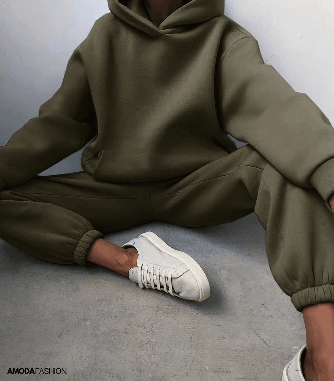 Stilla | Hoodie Sæt i Enkel Farve