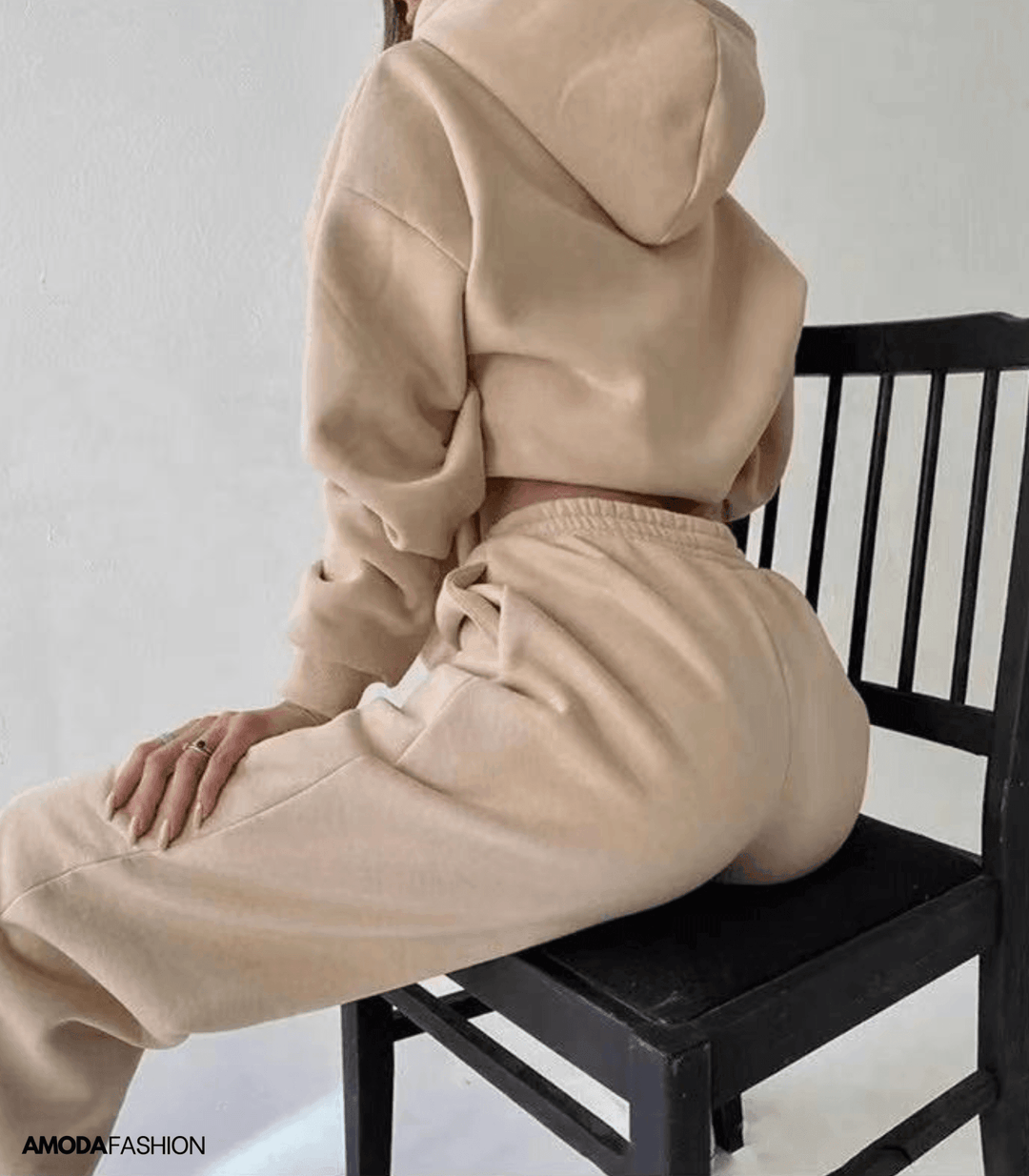 Stilla | Hoodie Sæt i Enkel Farve