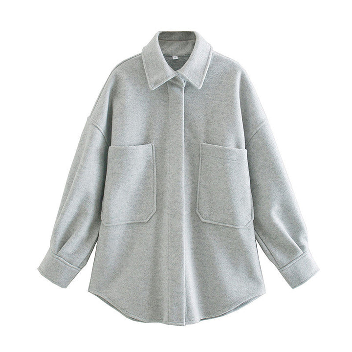 Stilla | Oversized overgangsjakke med store lommer til damer