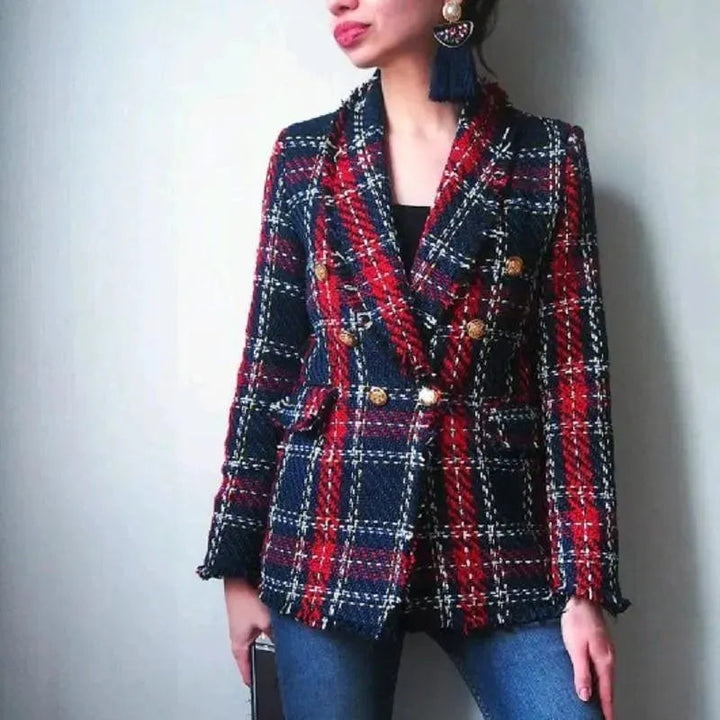 Stilla | Dameternet Tweed-blazer Dame - Casual - Ternet