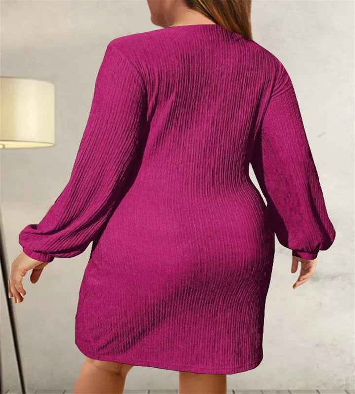 Stilla | Kvinders 3 5xl Lanzonslange Mode Designer Korte Kjoler (plus Størrelse)