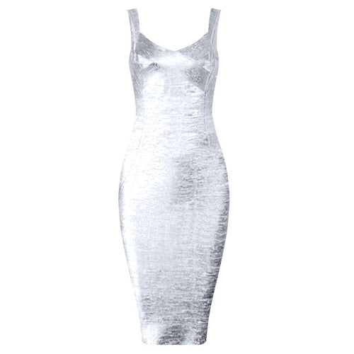 Stilla | Kvinders Bandage Mode Designer Bodycon Kjoler (midi)