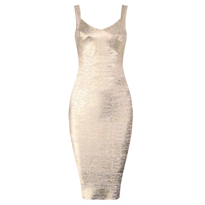 Stilla | Kvinders Bandage Mode Designer Bodycon Kjoler (midi)