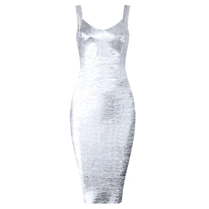 Stilla | Kvinders Bandage Mode Designer Bodycon Kjoler (midi)