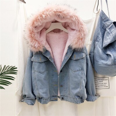 Stilla | Dame Denim Vinterjakke - Stilfuld & Varm
