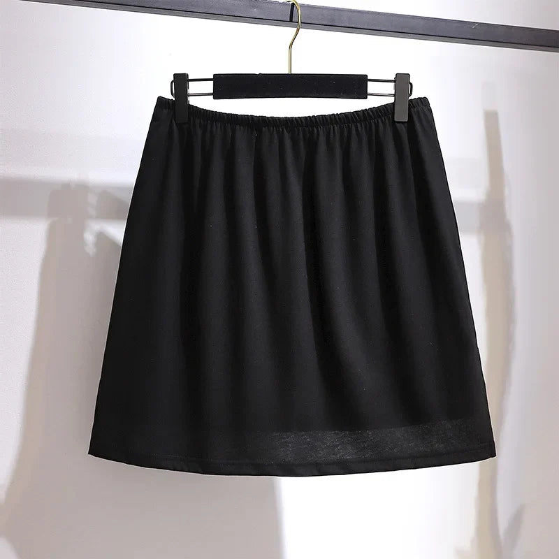 Stilla | Designer High Low 5 9xl Mini Skirts (plus Størrelse)