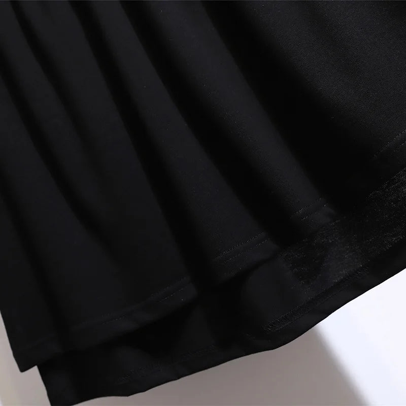 Stilla | Designer High Low 5 9xl Mini Skirts (plus Størrelse)