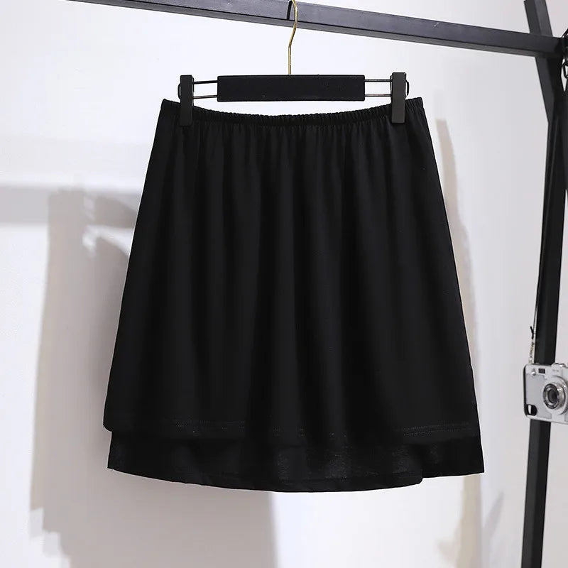 Stilla | Designer High Low 5 9xl Mini Skirts (plus Størrelse)