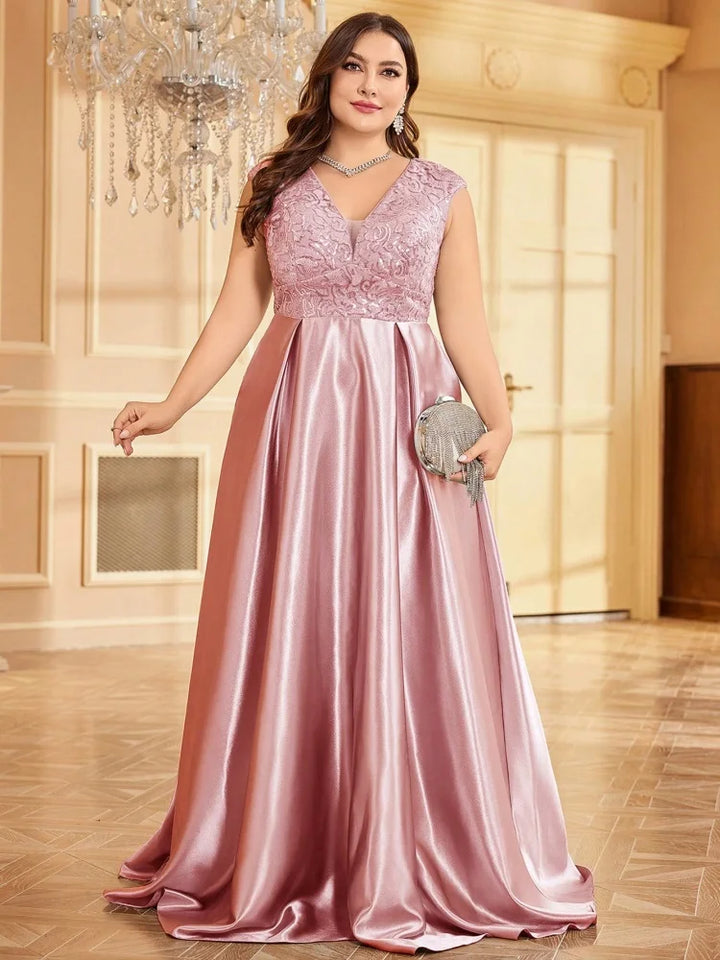 Stilla | Kvinders Prom Cocktail 2 4xl Mode Designer Lange Kjoler (plus Størrelse)