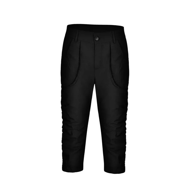 Stilla | Kvinders Afslappet Pasform Ruched 3/4 Fashion Designer Cargo Høj Talje Bukser
