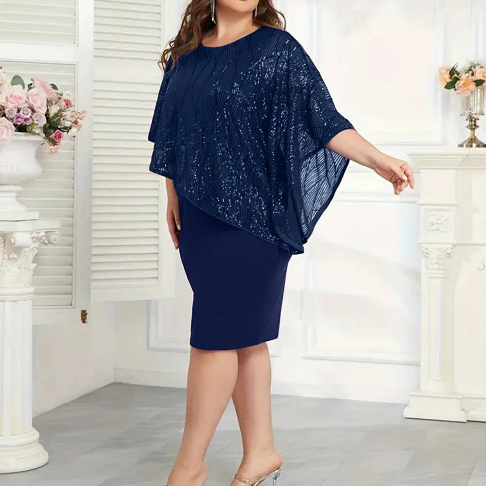 Stilla | Kvinders Tunikafashion Designer 2 5xl Bodycon Midi Kjoler (plus Størrelse)
