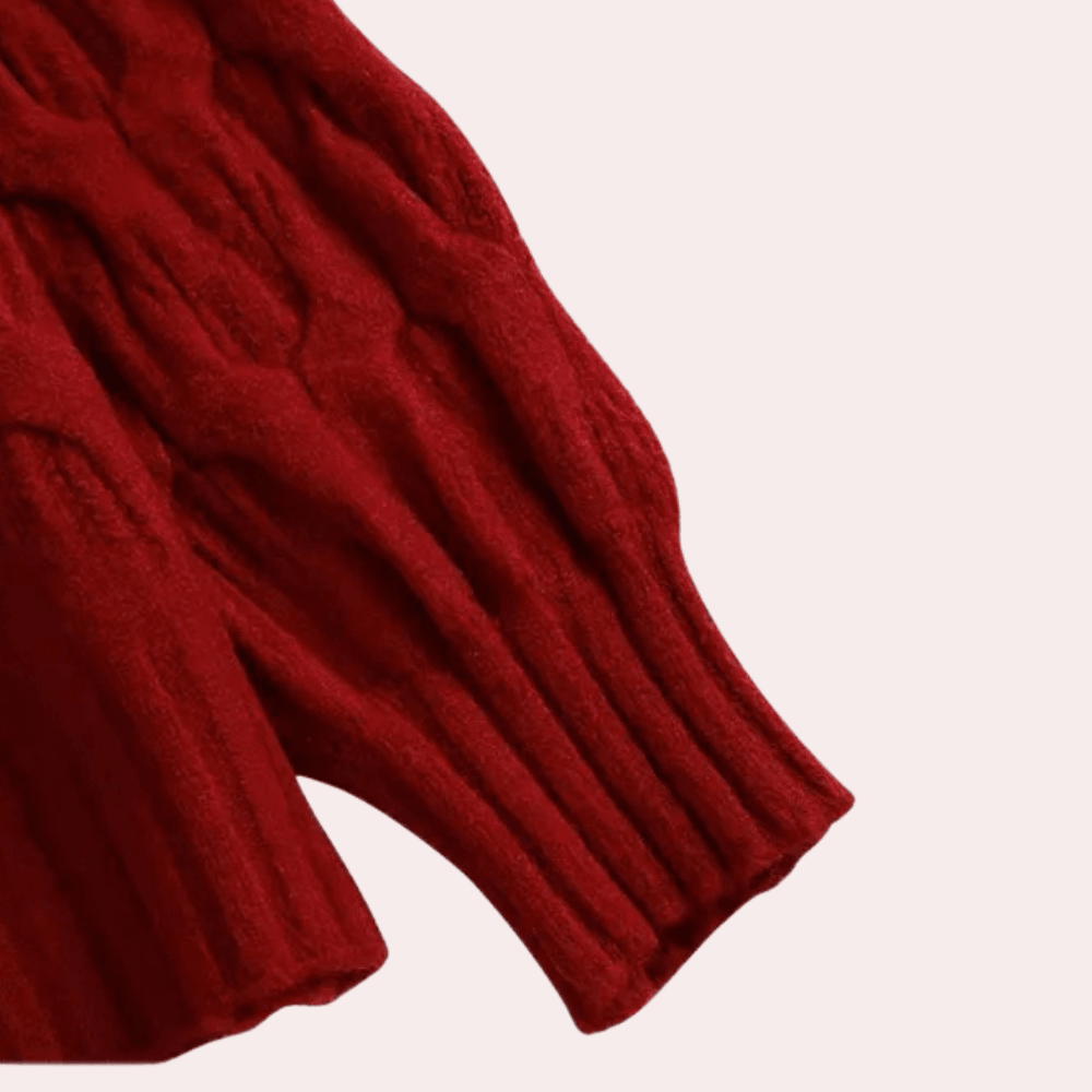 Stilla | Julesweater med 3D-Dekoration