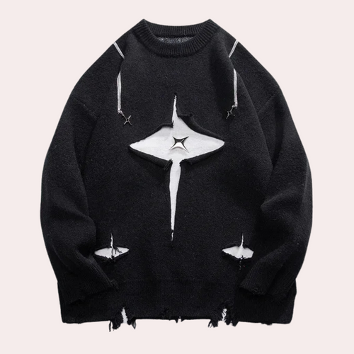 Stilla | Løs Rundhals Sweater til Mænd