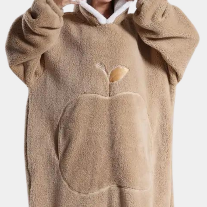 Stilla | Varm Overdimensioneret Tæppe Hoodie til Kvinder