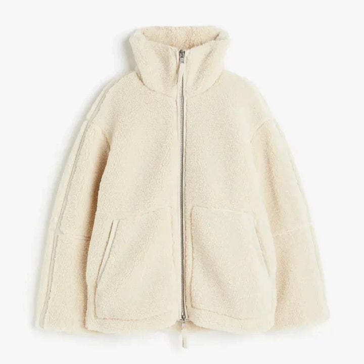 Stilla | Fluffy Jakke Løs Moderne Stil Ideel til Vinteren