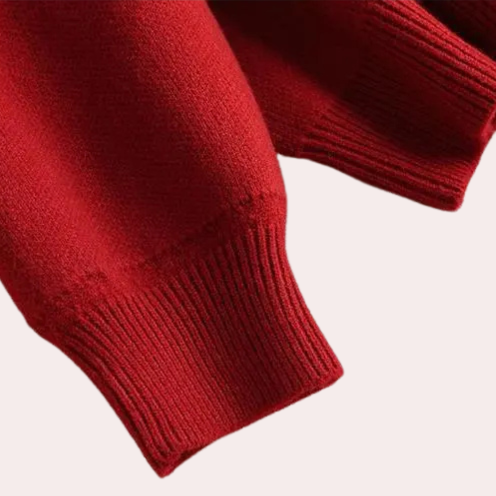 Stilla | Stilfuld Sweater med Sløjfe For Kvinder
