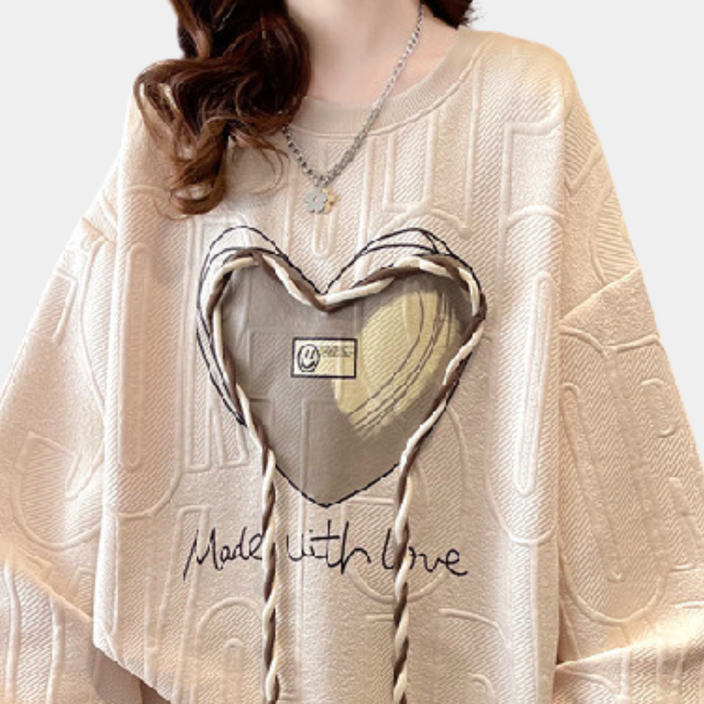 Stilla | Stilfuld Tekstureret Sweater til Kvinder