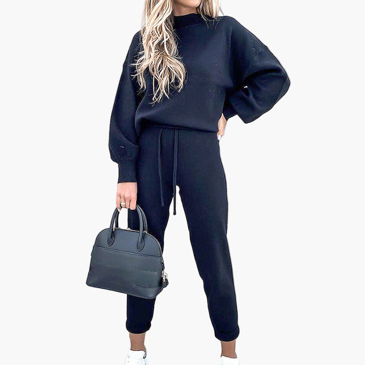 Stilla | Loungewear Sæt med Oversized Sweater og Joggingbukser - Komfortabel Fritidsoutfit