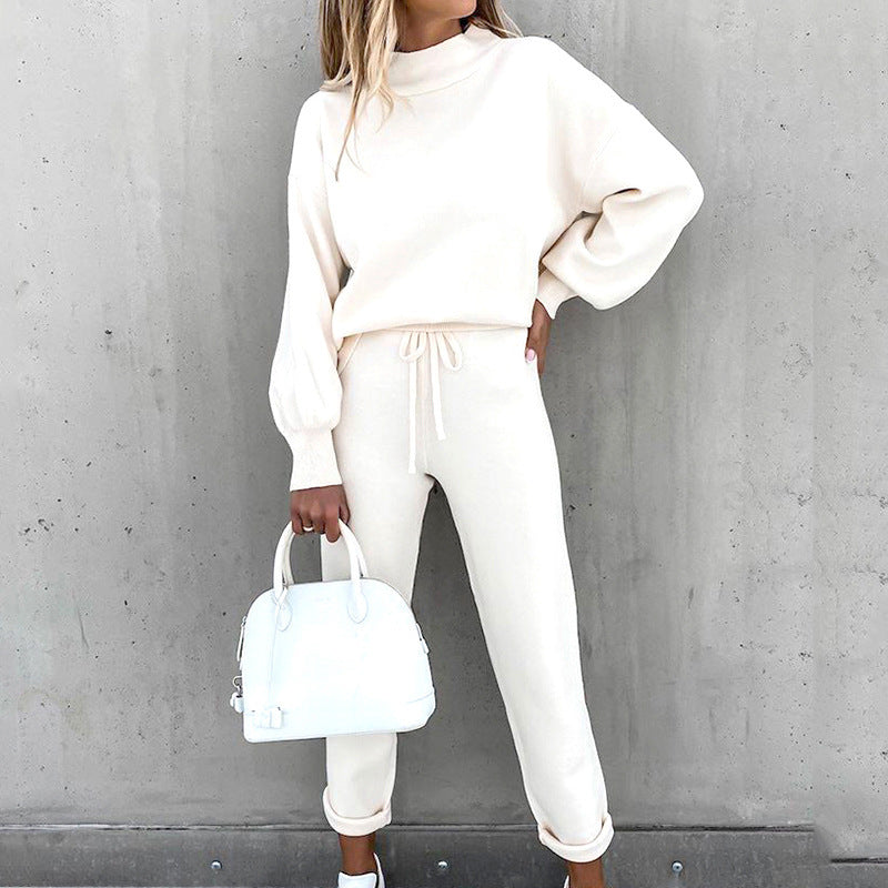 Stilla | Loungewear Sæt med Oversized Sweater og Joggingbukser - Komfortabel Fritidsoutfit