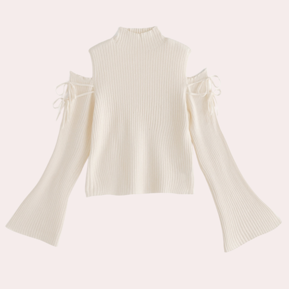Stilla | Elegant Sweater med Åben Skuldre til Kvinder