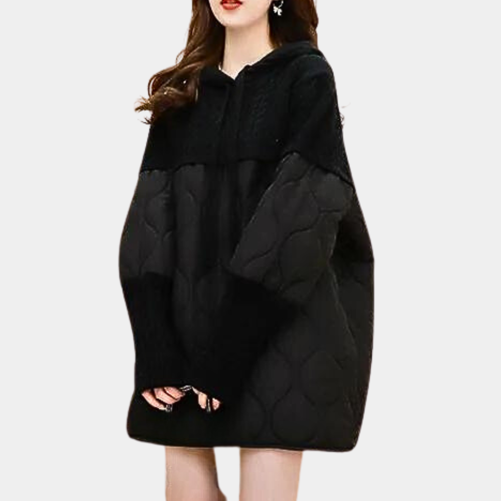 Stilla | Oversized Sweater med Hætte til Kvinder