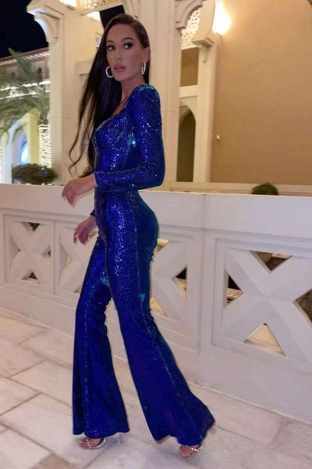 Stilla Marissa jumpsuit med pailletter